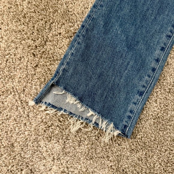 NWT Mother Superior Insider Crop Step Fray in Holy Melancholy W/ Distressing - Picture 12 of 13